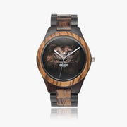 Humble Lion Indian Style Ebony Wooden Watch