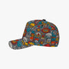 Boujee Graphitti Trendy Street Wear Canvas Cap Hat