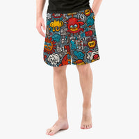 Boujee Graphitti Trendy Street Wear Men’s Board Shorts