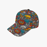 Boujee Graphitti Trendy Street Wear Canvas Cap Hat