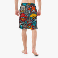 Boujee Graphitti Trendy Street Wear Men’s Board Shorts