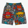 Boujee Graphitti Trendy Street Wear Men’s Board Shorts