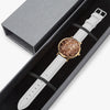 Money King Big Baller Fashion Quality Ultra-Thin Leather Strap Quartz Watch