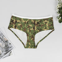 Green Camo Fashion Women's Lace Underwear