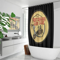 The Great Canadian Barn Dance Quick-drying Shower Curtain