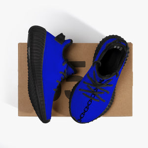 Comfort Quality Dark Blue Kids' Mesh Knit Sneakers