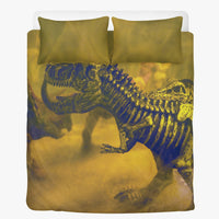 Bone Dragon Dinosaur 3in1 Polyester Bedding Set