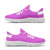 Comfort Quality Net Style Mesh Knit Purple Sneakers