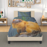 Golden Lion Tamarin Animal Lover Collection 3in1 Polyester Bedding Set