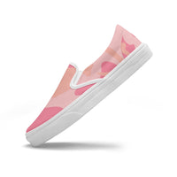 Pink Camo Ultra Comfortable Slip-On Shoes