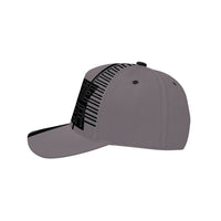 GAME OVER Quality Grey Gamer Baseball Cap Hat