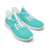 Quality Comfort Net Style Mesh Knit Aqua Sneakers
