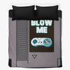 Blow Me Video Gamer Black 3in1 Polyester Bedding Set