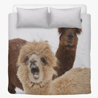 Alpaca Animal Lover Collection 3in1 Polyester Bedding Set