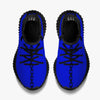 Comfort Quality Dark Blue Kids' Mesh Knit Sneakers