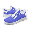 Comfort Quality Net Style Mesh Knit Blue Sneakers