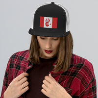 Red Handed Fashion Designer Trucker Cap