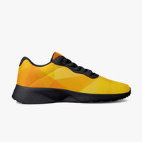 Tangerine Lifestyle Mesh Running Shoes - Black