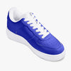 Eclipse Quality Low-Top Abyss Blue Leather Sports Sneakers