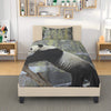 Giant Panda Animal Lover Collection Home Décor 3in1 Polyester Bedding Set