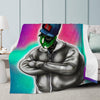 Alien Trends Dual-sided Stitched Fleece Blanket