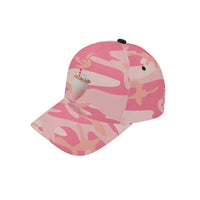 Milkshake Pink Camo Quality Baseball Caps