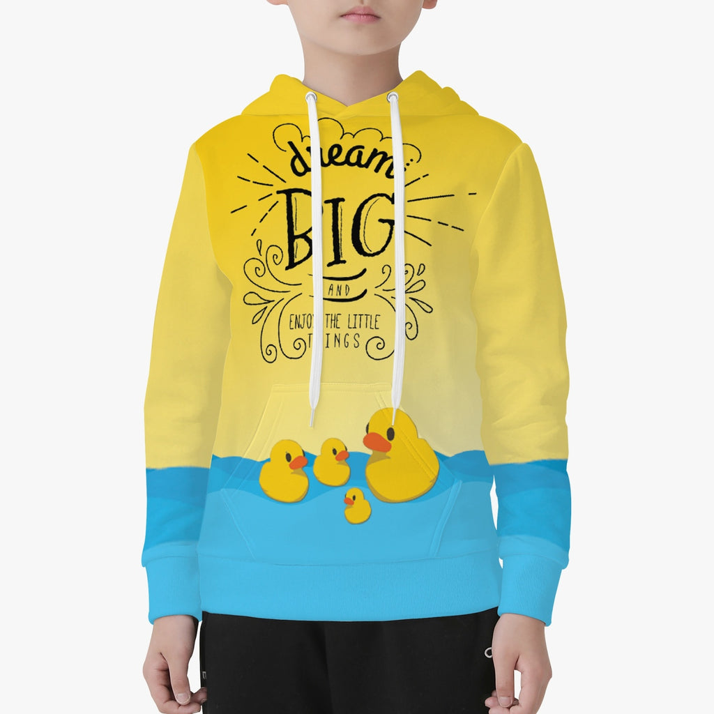 Dream Big Little Ducky Designer Fashion Kid’s Hoodie