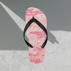 Pink Camo Quality Flip Flops