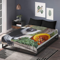 Ruffed Lemur Animal Lover Collection 3in1 Polyester Bedding Set