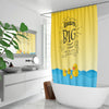 Dream Big Little Ducky Designer Home Décor Quick-drying Shower Curtain