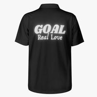 Real Love GOAL Collection Handmade Men's Fashion Polo Shirt