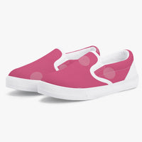 Pink Dot Kids' Slip-On Shoes - White