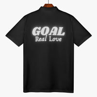Real Love GOAL Collection Handmade Men's Fashion Polo Shirt