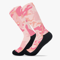 Army Pink Camo Fashion Reinforced Sports Socks