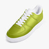 Eclipse Quality Low-Top Golden Yellow Leather Sports Sneakers
