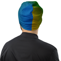 Multi Color AC FLEX Collection Designer Beanie Hat.