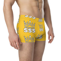 Money King Premium Yellow Boxer Briefs