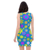Flower Power Designer Sublimation Cut & Sew Dress