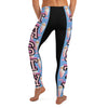 Extra Tasty Milk Shake Blue Designer Fashion Leggings.