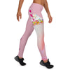 Tasty Milk Shake Pink Designer Fashion Leggings.