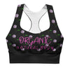 Organic Natural Body Rose Premium Longline Sports Bra