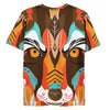 Wild Fox Designer Fashion Crew Neck T-shirt
