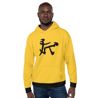 Love You Yellow Unisex AC FLEX Collection Champ Hoodie.
