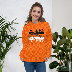 Adventure Orange Fashion Designer Unisex Hoodie