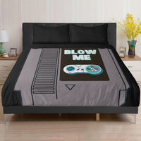Blow Me Video Gamer Black 3in1 Polyester Bedding Set