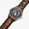Lady of the Night Fashion Indian Ebony Wooden Watch