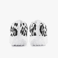 Cheetah Grey Casual Women’s Mesh Rocking Shoes