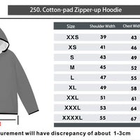 ZeeFlow Multi Color Designer Fashion Cotton padded Zipper up Hoodie