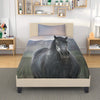 Black Beauty Horse Lover 3in1 Polyester Bedding Set