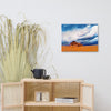 Alberta Bound Prairie House Designer Canvas Art Home décor